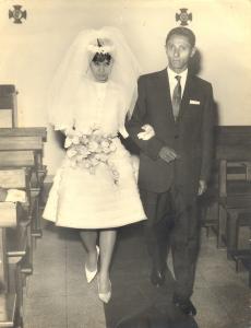 Casamento de Irley na Capela Nossa Senhora Auxiliadora, na época pertencente a Escola de Serviço Social da PUC (onde Irley trabalhava)